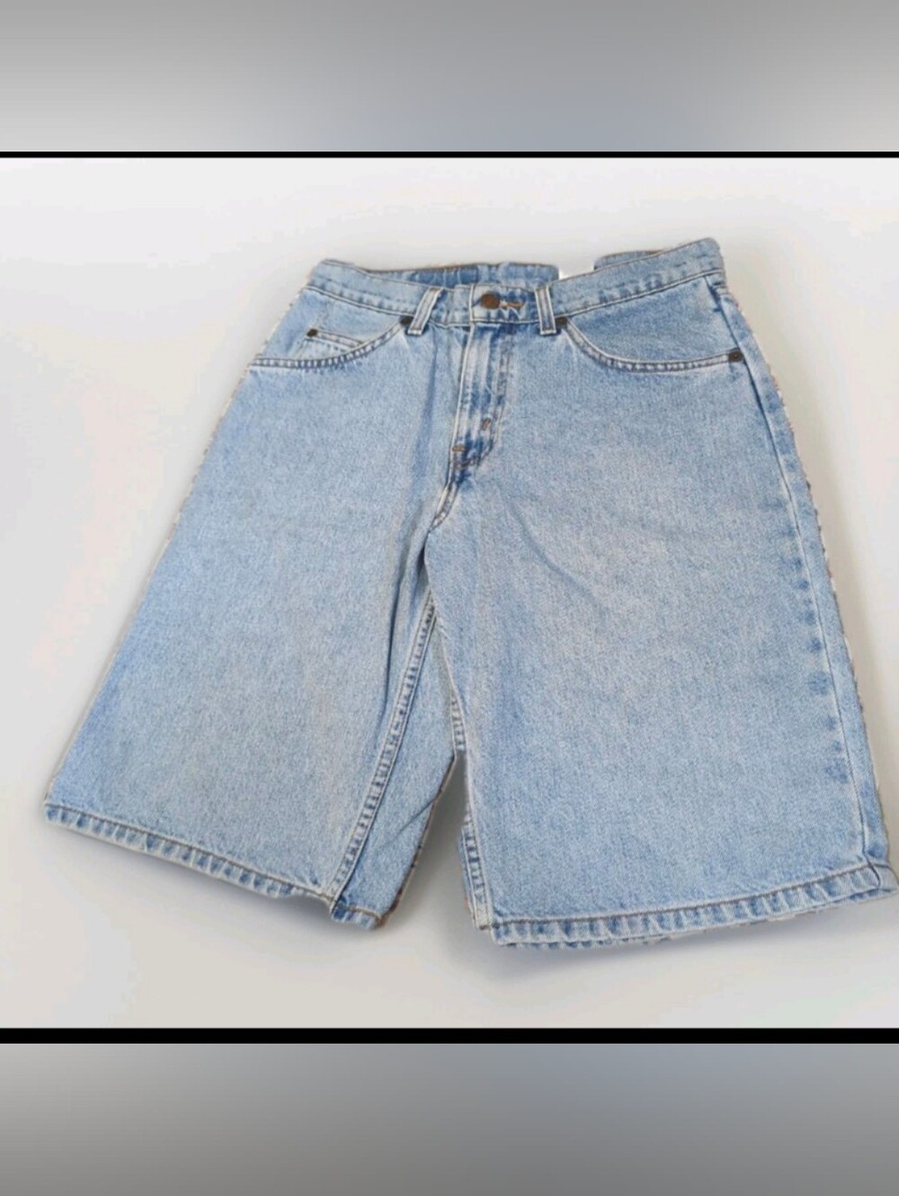 Levi Strauss Vintage Shorts Men’s 28 Student Loose Fit 562 Denim Blue Jean